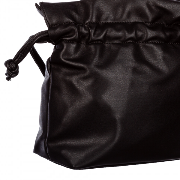 Γυναικεία τσάντα Lolia μαύρη, 4 - Kalapod.gr